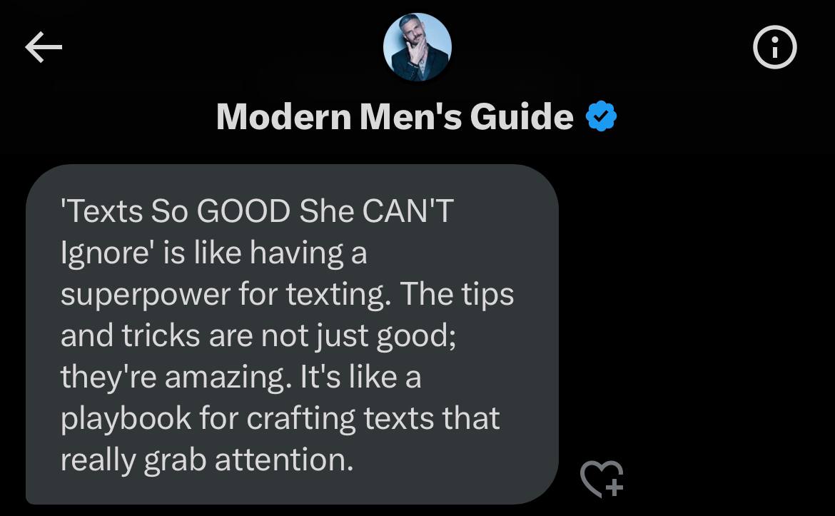 Customer testimonial