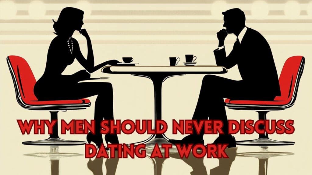why men should never discuss dating at work