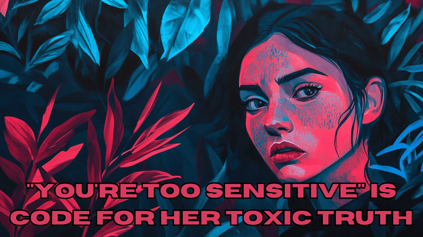 “You’re Too Sensitive” Is Code for Her Toxic Truth