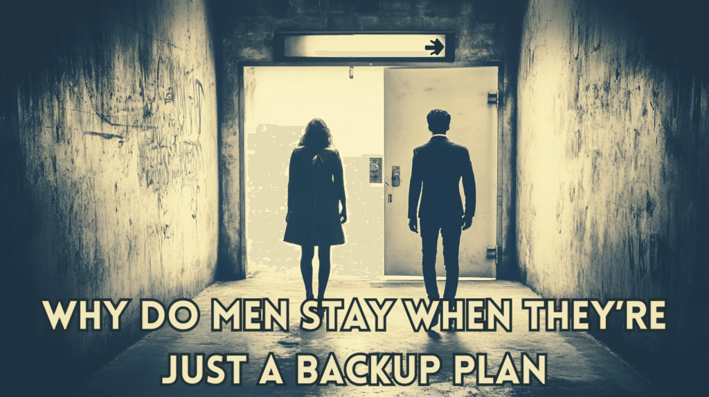 Why Do Men Stay When They’re Just a Backup Plan?