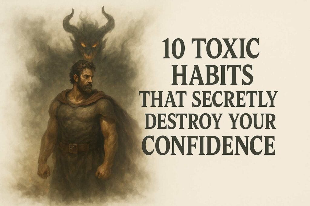 10 Toxic Habits That Quietly Destroy Your Confidence Every Day