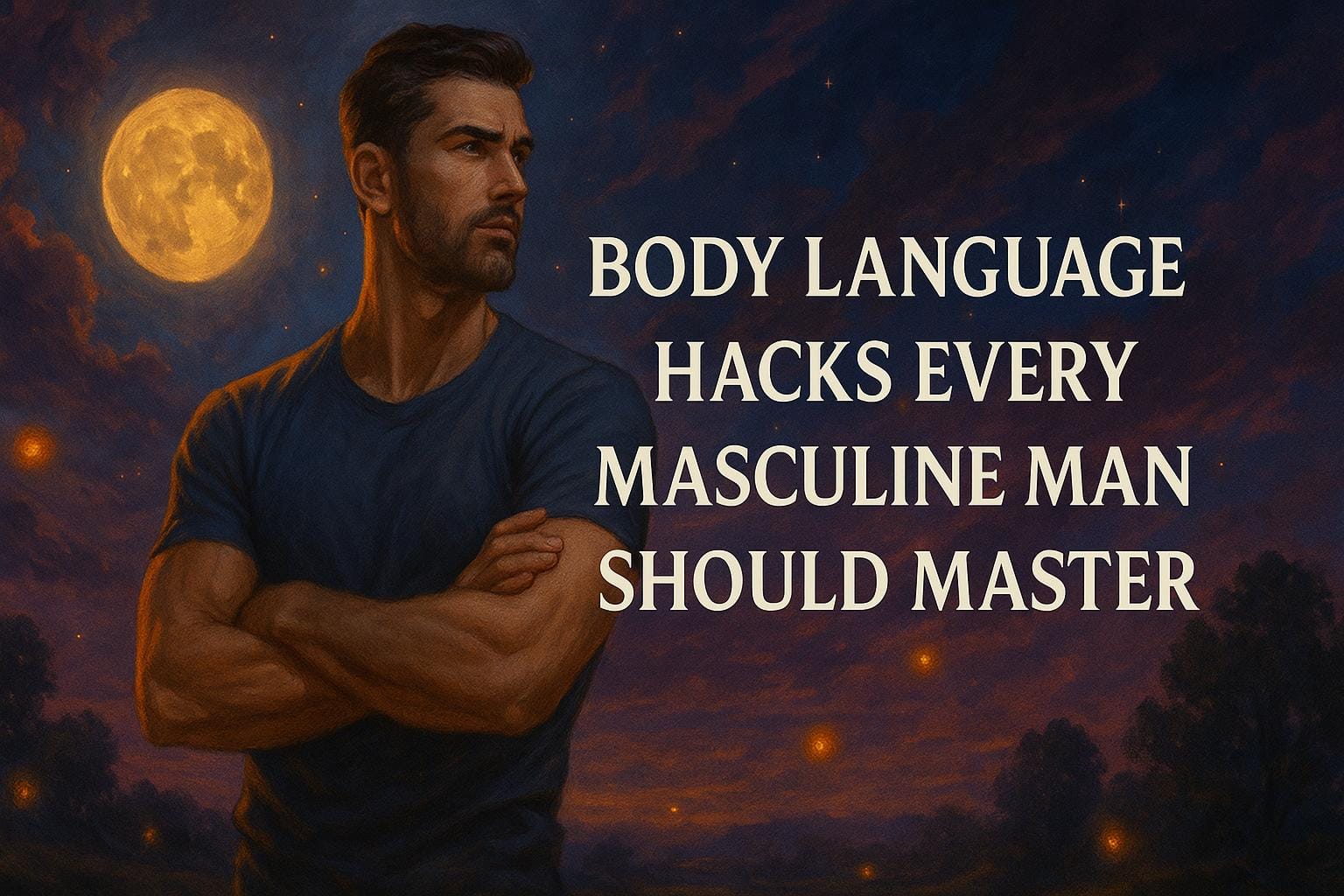 Body Language For Men: 10 Hacks Every Masculine Man Must Master