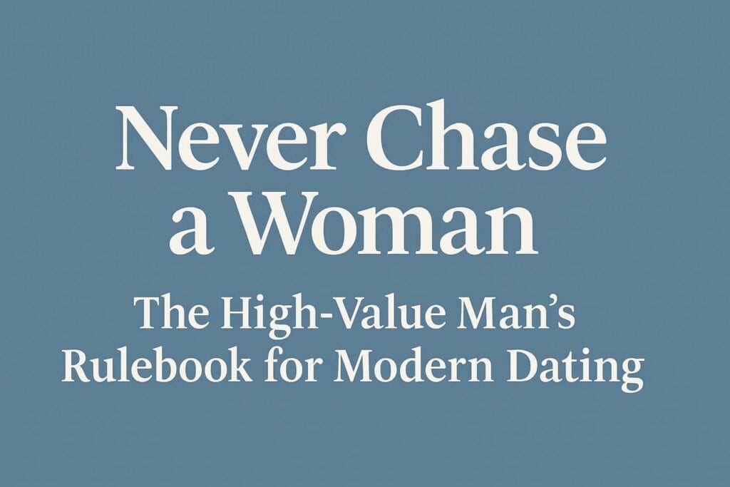 Never Chase a Woman – Master Modern Dating by Becoming the Prize