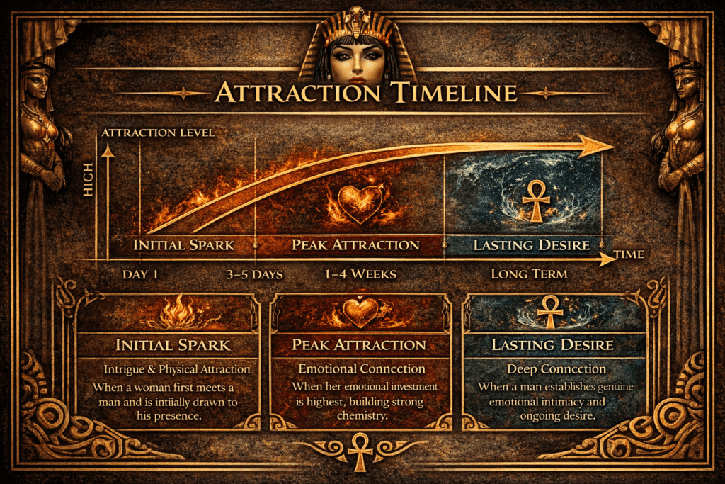 What Women Really Want From Men (That Most Weak Men Miss): the female attraction timeline