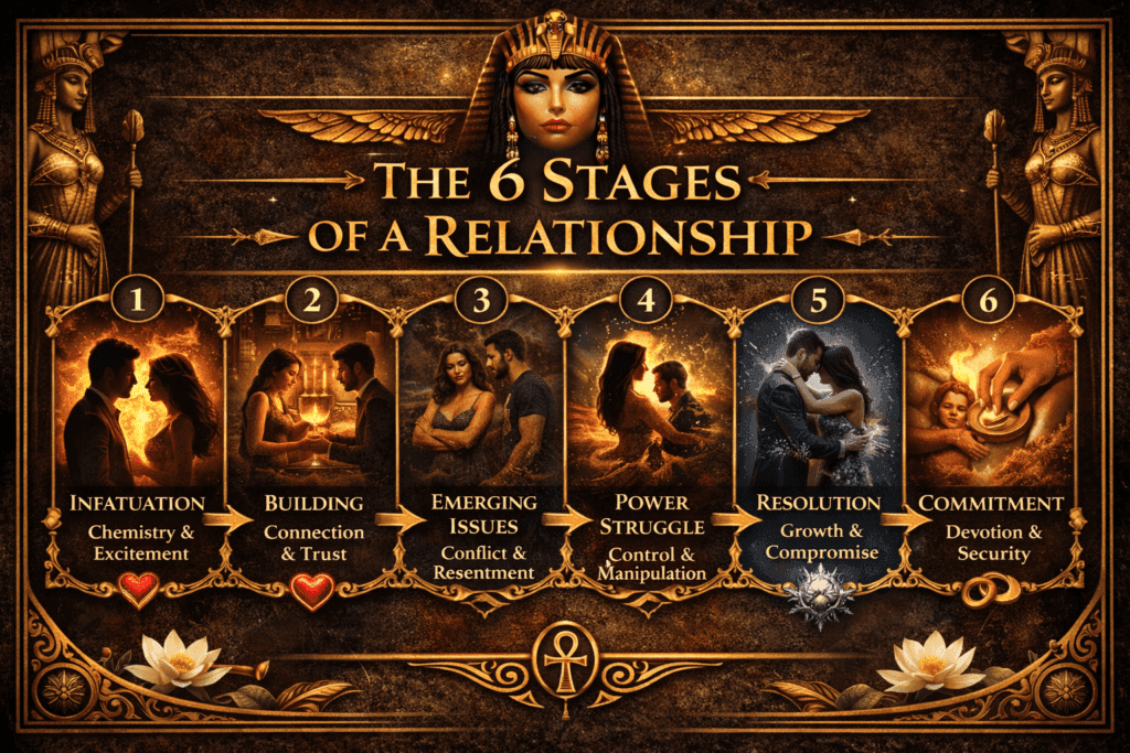 What Women Really Want From Men: the 6 Stages of a relationship