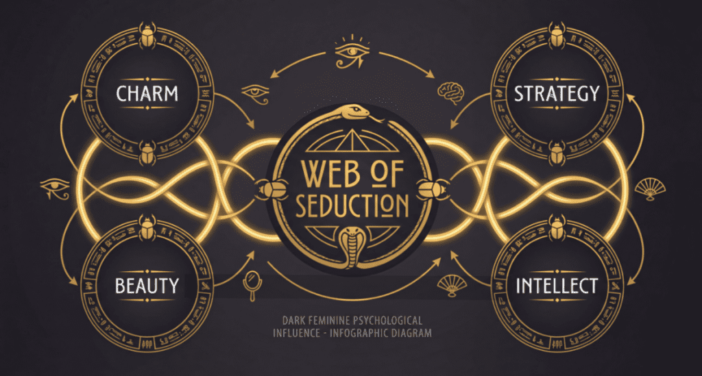 The Web of Seducton. Dark Feminine Psychology: The Hidden Manipulation Tactics Men Must Recognize.