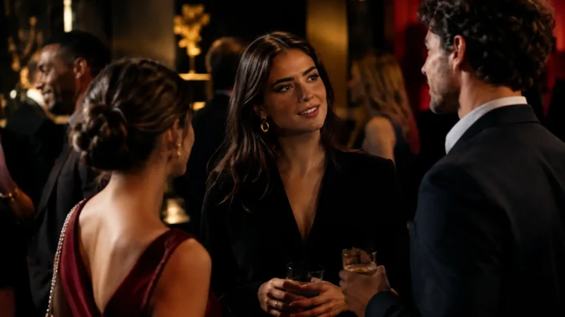 How to Talk to Anyone at a Party Without Chasing
